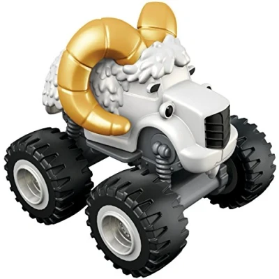 Imagen de Blaze y los Monster Machines Vehículo básico Camión Longues Cornes (Mattel CKK64)