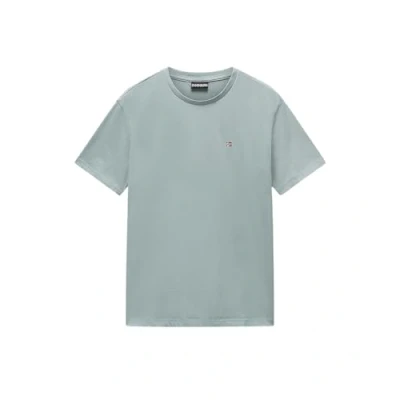 Imagen de Napapijri Salis Camiseta básica, Hombre, Talla: Small, Green mil