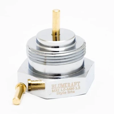 Imagen de BLUMKRAFT Adaptador de radiadores (conexión ISTA M32 x 1 a M30 1.5, para termostato/cabeza termostática 1.5 macho
