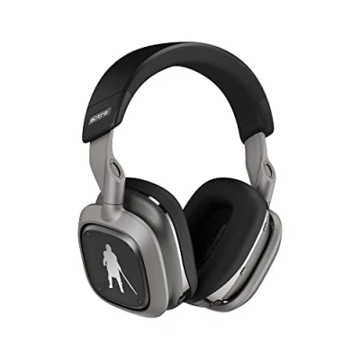 Imagen de Logitech G Astro A30 Lightspeed Auriculares Inalámbricos para Gaming PS5, Bluetooth, Mic Integrado y Desmontable, USB C, Playstation, Nintendo Switch, PC, The Mandalorian Edition, Plata