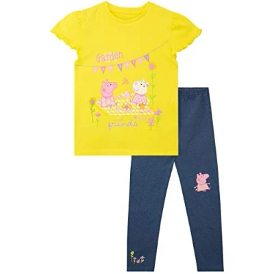 Imagen de Peppa Pig Camiseta y Leggings para niñas Multicolor 6 7 Años
