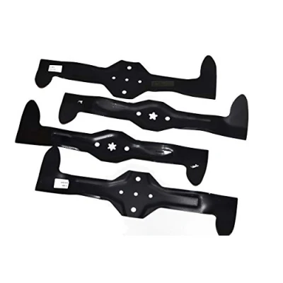Imagen de 4 cuchillas de 54,3 cm para cortacésped Husqvarna CTH170, CTH172, CTH180XP, CTH191, CTH200, CTH210XP, YTH210XP, CTH220TWIN y GARDOL 15510 (4 unidades) 7HRB/1 55 107 HRB