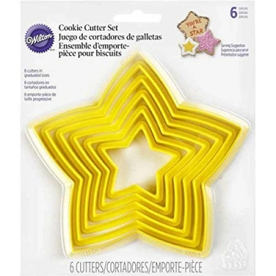 Imagen de Wilton Set de Moldes, Multicolor, 1.47x15.09x17.55 cm, 6 Unidades