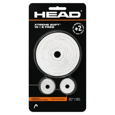 Imagen de Head Xtremesoft 10+2 Accesorio de Tenis, Color Blanco, Talla única (285036 WH)