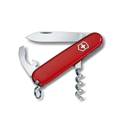 Imagen de Victorinox, Waiter, Navaja Multiuso Suiza, Cuchillo bolsillo, Regalo, 9 Funciones, Hoja grande, Destapador