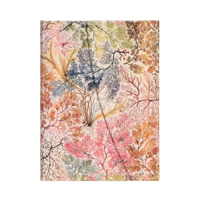 Imagen de Paperblanks Cuadernos de Tapa Dura Anémonas Rayado Midi (130 x 180 mm): Hardcover, Wrap Closure, 120 gsm, ribbon marker, pouch (William Kilburn)