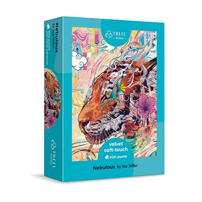 Imagen de Trefl Recubrimiento de Terciopelo, gráficos únicos, Juego pósters, cartón Grueso, orgánico, EKO, para Adultos y niños a Partir 10 años, Niebla Puzzle, Color 37422 500 Elementos