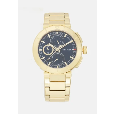 Imagen de Tommy Hilfiger Lorenzo Cronógrafo goldcoloured/blue, Hombre, Talla: One Size, Gold coloured/blue