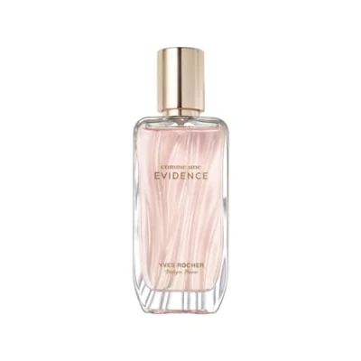 Imagen de Yves Rocher Perfume COMME UNE EVIDENCE Eau de Parfum para Mujeres Rosa Damascena y Bergamota Fragancia Floral Verde Notas Chipre Regalos Elegantes 100ml