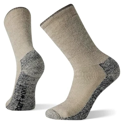Imagen de Smartwool Mountaineer Classic Edition Maximum Cushion Crew Socks Calcetines para Senderismo, marrón, M Hombre