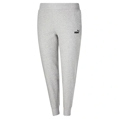 Imagen de PUMA ESS FL Cl Plus Pantalones Deportivos Punto, Mujer, Gris Claro Heather Black, 3X
