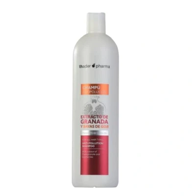 Imagen de Thader Th Pharma Champú con Extracto de Granada y Bayas Goji para todo tipo cabellos, 1000 ml