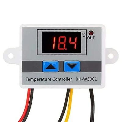 Imagen de RUIZHI XH W3001 Digital LED Controlador de Temperatura, Interruptor Termostato Temperature Controller Thermostat con Sonda Impermeable (12V/120W)