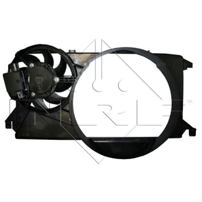 Imagen de NRF 47265 Ventilador de radiador 270 12 180 con bastidor (armazón) unidad control FORD: Transit Mk6 Furgón
