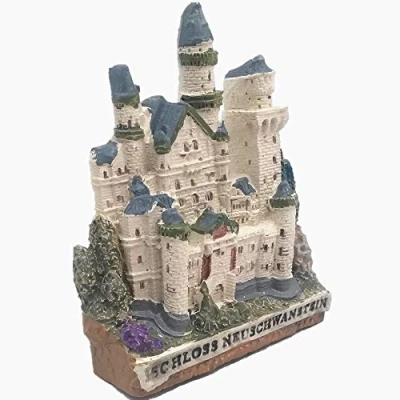 Imagen de MUYU Magnet Neuschwanstein Imán para Nevera en 3D, diseño de
