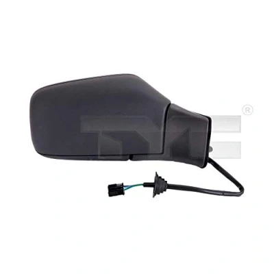 Imagen de espejo retrovisor Tyc 338 0008 izquierda negro asférico, calefactable, para ajuste elect.