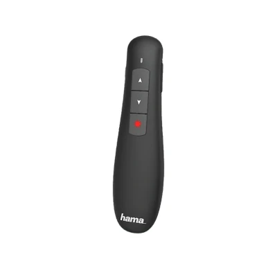 Imagen de Presentador láser Hama 00139915, con receptor USB 2.0, Negro