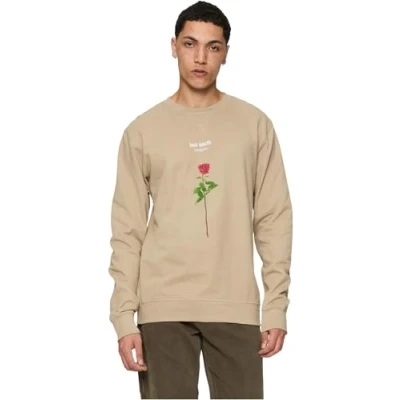 Imagen de Mister Tee LOST Youth ROSE Crewneck Sudadera, Hombre, Talla: Large, Darksand