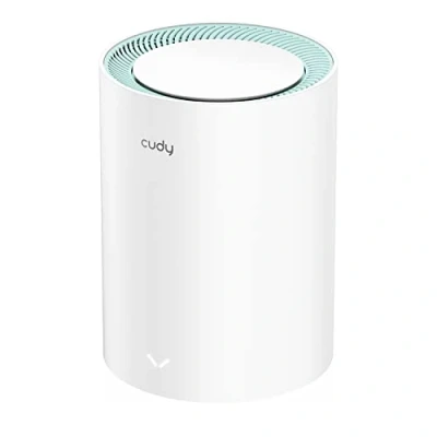 Imagen de Cudy AC1200 Gigabit Sistema WiFi de Malla Completa, Banda Dual, Extensor WiFi, Puertos Gigabit, Antenas Alta Ganancia, VPN, Cloudflare, Conecta hasta 100 Dispositivos, M1300 1 Paquete