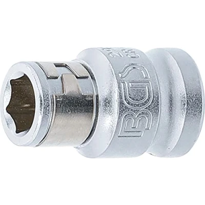 Imagen de BGS 292 Adaptador de puntas con bola retención 10 mm (3/8&quot;) hexágono interior 8 (5/16&quot;)