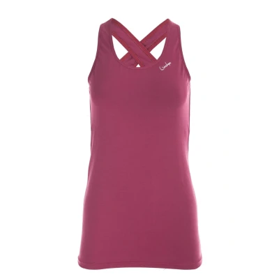 Imagen de Winshape Damen Functional Tanktop WVR32 mit offenem Drop Back Design, All Fit Style, Fitness Freizeit Sport Yoga Workout Camiseta de Tirantes, Mujer, Berry Love, Medium