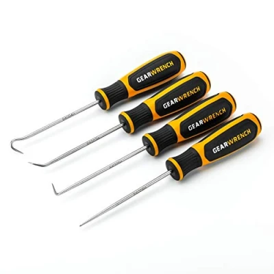 Imagen de GearWrench Juego de 4 mini ganchos y ganzúas 84040H