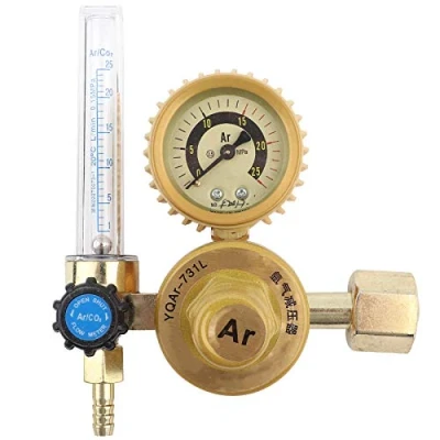 Imagen de Medidor de flujo Argon CO2 Regulador gas, Mig Tig presión Piezas soldador, Soldadura Reductor