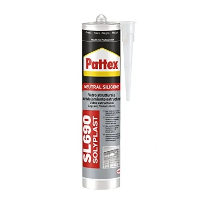 Imagen de Pattex 1534281 Silicona, Negro, 300 ml