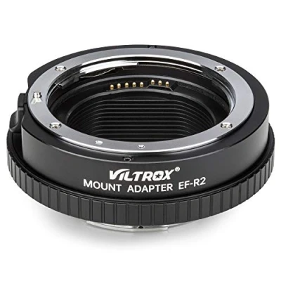 Imagen de EF R2 Auto Focus Adaptador de Montaje Lente con Anillo Control Personalizado para Canon EF/EF S Objetivo a RF EOS R R5 R6 RP Cámara