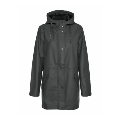 Imagen de Vero Moda Vmmalou Coated Parka, Mujer, Talla: XS, Asphalt