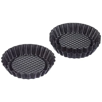 Imagen de ORIGINAL KAISER Classic Juego 6 Moldes tartaletas redondas con base antiadherente Ø 10cm