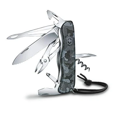 Imagen de Victorinox, Skipper W, Navaja Multiuso Suiza, Cuchillo bolsillo, Regalo, 18 Funciones, Hoja grande with wavy edge, Abrelatas, Bloqueable