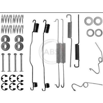 Imagen de A.B.S. 0624Q Juego de accesorios, zapatas freno FORD: Transit Mk2 Camión plataforma/Chasis, Furgón, Bus