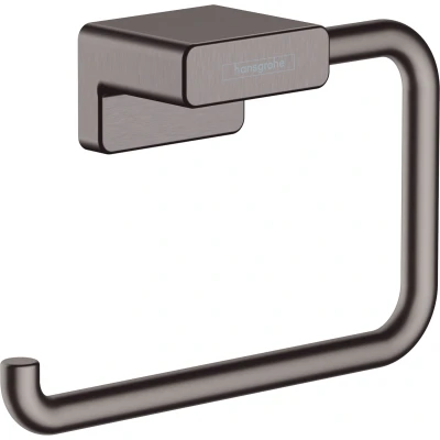 Imagen de hansgrohe AddStoris Portarrollos sin tapa, cromo negro cepillado, 41771340