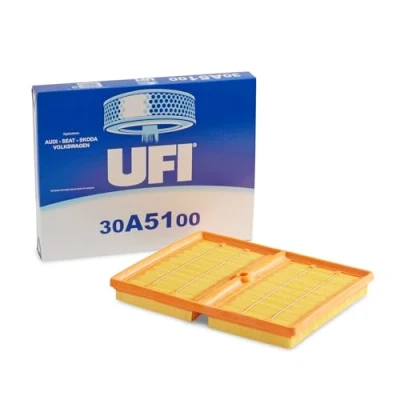Imagen de UFI 30.A51.00 Filtro de aire 30 270 217 Cartucho filtrante VOLKSWAGEN: Polo V Hatchback, Golf 7, VI, SEAT: Leon III ST, Ateca