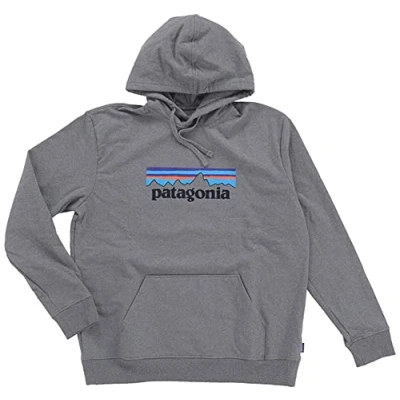 Imagen de Patagonia LOGO Uprisal Jersey con capucha, Hombre, Talla: Small, Grau mel