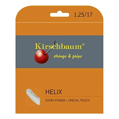 Imagen de Kirschbaum Helix Garniture Cordaje de Tenis Blanco Talla:1,20 mm x 12 m