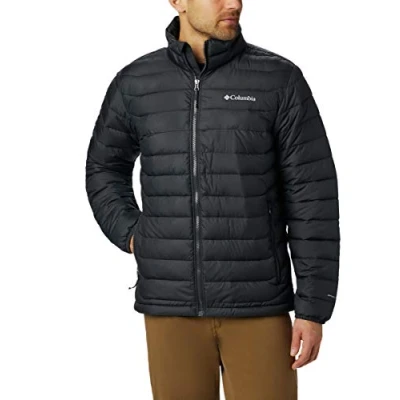 Imagen de Columbia Powder LITE Jacket Chaqueta de invierno, Hombre, Talla: Small, Black