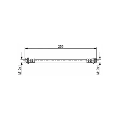 Imagen de BOSCH 1 987 481 402 Latiguillos de Freno 235 M10x1