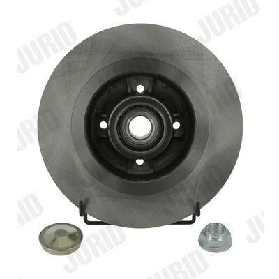 Imagen de JURID 562377J 1 Disco de freno 274 11 4 100 macizo aceitado con anillo sensor ABS RENAULT: GRAND SCENIC 2