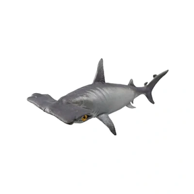 Imagen de Deluxebase Rep Pals Tiburón Martillo, Juguete Elástico Réplicas de Animales súper elásticas Que parecen Reales, Ideales para niños