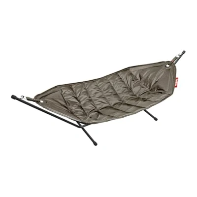 Imagen de Fatboy® Headdemock Big Persian Lime Hamaca Doble con Soporte Resistente al Agua para jardín y terraza 270 x 138 cm (MAX. 150 kg)