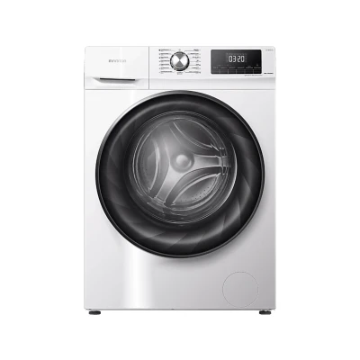 Imagen de Lavadora carga frontal Infiniton WM Y124AWX, 12 kg, 1400 rpm, 15 Programas, Inverter, Blanco