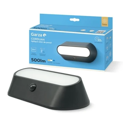 Imagen de GZ LED APLIQUE SOLAR CORDUAN 500LM 40K
