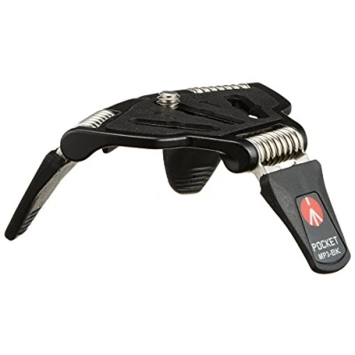 Imagen de Manfrotto MP3 BK Trípode portátil, grande, negro