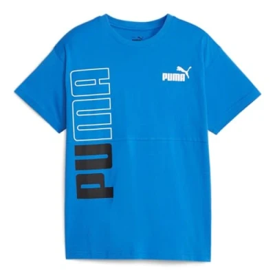 Imagen de PUMA Power Colorblock tee B Camisa, Niños, Racing Blue, 128