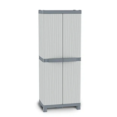 Imagen de Terry, Base 3700 UW, Armario 2 Puertas con Divisor Vertical, 4 Estantes Internos. 70x43,8x181,8 cm