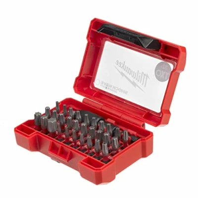 Imagen de MILWAUKEE SHOCKWAVE 4932471586 Kit de puntas tornillo Caja plástico 32
