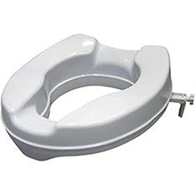 Imagen de W.w.o. 1003 Asiento De Inodoro Ajustable, Elevador, 10 Cm Altura, blanco, unisex