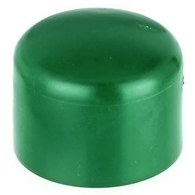 Imagen de Alberts 855260 Capuchón Para postes metálicos redondos, Plástico, verde, de Ø 38 mm, Juego 20